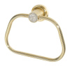 Полотенцедержатель Boheme Royal Cristal 10925-G кольцо, золото