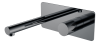 Смеситель для раковины Boheme Stick 125-SGM.2, цвет графит Shine Gun Metal c ручкой Touch