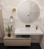 Столешница моноблок FLAT CALACATTA (1210*452*80) 859-120-CLCT CALACATTA