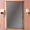 Зеркало Armadi Art Monaco с подсветкой 70*110CM глянец капучино + золото 566-CPG CAPUCINO