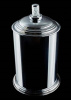 Мусорное ведро Boheme Murano Cristal, хром, 10907-CRST-CH
