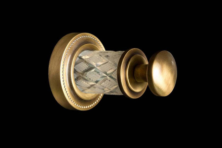 Крючок Boheme Murano Cristal, бронза, 10906-CRST-BR