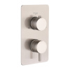 Смеситель для душа Boheme Cell 135-3-NB, термостатический, цвет никель
