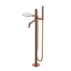Смеситель напольный Boheme Stick LINEA 129-CB.3 брашированная медь