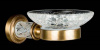 Мыльница Boheme Murano Cristal, бронза, 10903-CRST-BR