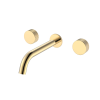Смеситель из стены Boheme STICK LINEA на 3 отв. 152-2-G.3 золото