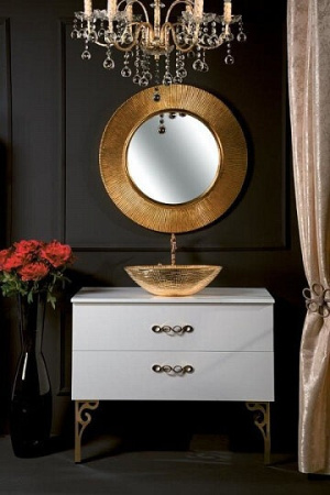 Зеркало Boheme NeoArt 528-G Shine 82 см, золото