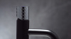 Смеситель Boheme Stick 122-BCR для раковины высокий, черный, (black diamond chrome)