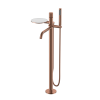 Смеситель напольный Boheme Stick SPIRALE 129-CB.4 брашированная медь