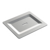 Мыльница для полки Boheme Nickel brushed 10966-NB-SOAP брашированный никель