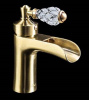 Смеситель для раковины Boheme Vogue 201-CRST Crystal, бронза