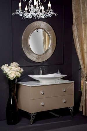 Зеркало Boheme NeoArt 528-SL Shine 82 см, серебро