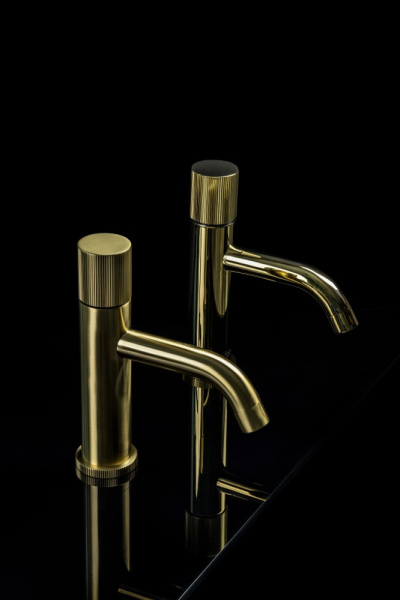 Смеситель для раковины Boheme Stick 121-MG.3, matt gold