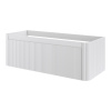Тумба без раковины VOI рифл. 120см MATT WHITE 782-120-R-MW белый