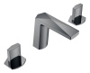 Смеситель для раковины Boheme Venturo 150-SGM-ICE, ручка Ice, цвет Shine Gun Metall