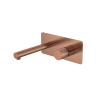 Смеситель из стены Boheme Stick ручка DIAMOND 125-CB брашированная медь