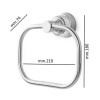 Полотенцедержатель Boheme Aura 10245-G, золото