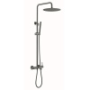 Душевая стойка Boheme Uno, PVD покрытие, Shine Gun Metall, 468-SGM
