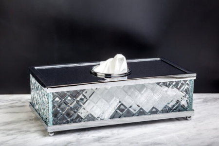 Диспенсер Boheme Murano Cristal, хром, 10231