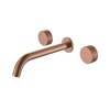 Смеситель из стены Boheme STICK TOUCH на 3 отв. 152-2-CB.2 брашированная медь