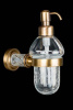 Дозатор жидкого мыла Boheme Murano Cristal, бронза, 10912-CRST-BR