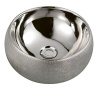 Раковина Boheme NeoArt 863 39 см накладная, серебро