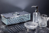 Мыльница Boheme Murano Cristal настольная, хром, 10204