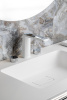 Столешница-моноблок ROMBO corian 120 белая 776-120-W белый