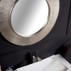 Зеркало Boheme NeoArt 528-SL Shine 82 см, серебро