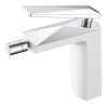 Смеситель Boheme Venturo 376-W для биде, белый, хром