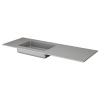 Раковина-моноблок QUATRO 140 LUNA (асимметричная) 793-140-L-A LUNA