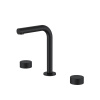 Смеситель для раковины Boheme Stick SPIRALE на 3 отв. 152-B.4 черный