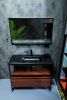 Ящик под консоль LOFT 100 dark wood 1 полка 894-100-D DARK OAK