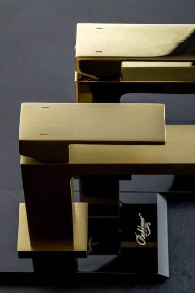 Смеситель для раковины Boheme Qubic 471-BR, цвет Bronze